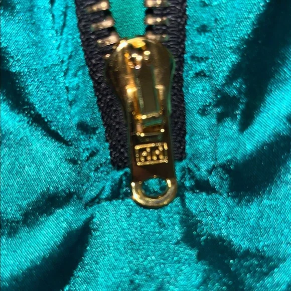 NWT Green Satin/Silk Quarter-Zip Pullover by fear of god xl mens collection 2 !! - Picture 12 of 17